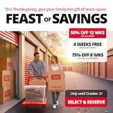 Access Storage - Barrie South Promotion