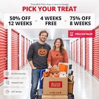 Access Storage - Barrie South Promotion