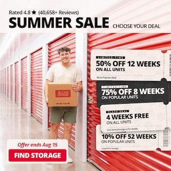 Access Storage - Barrie South Promotion