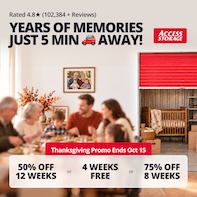 Access Storage - Barrie South Promotion